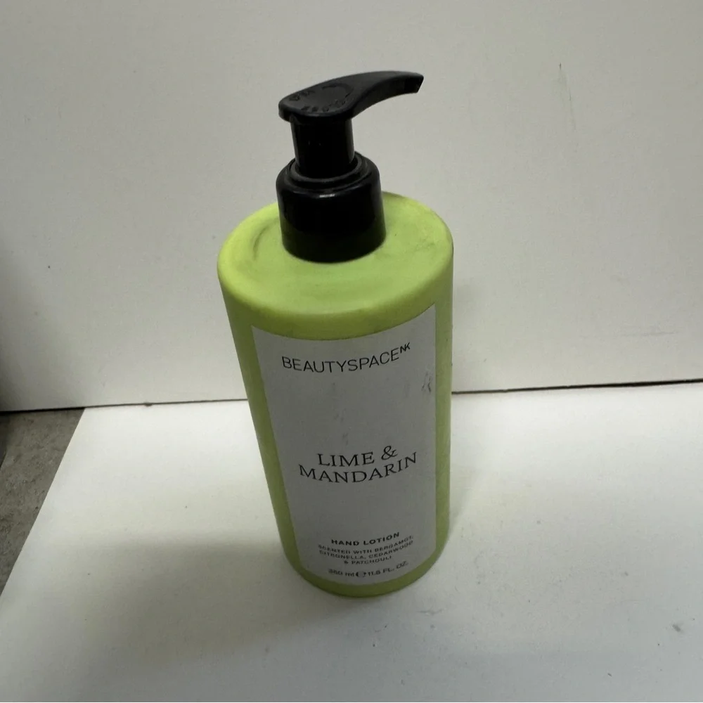 Beauty Space Lime Mandarin Hand Lotion 11.8 OZ